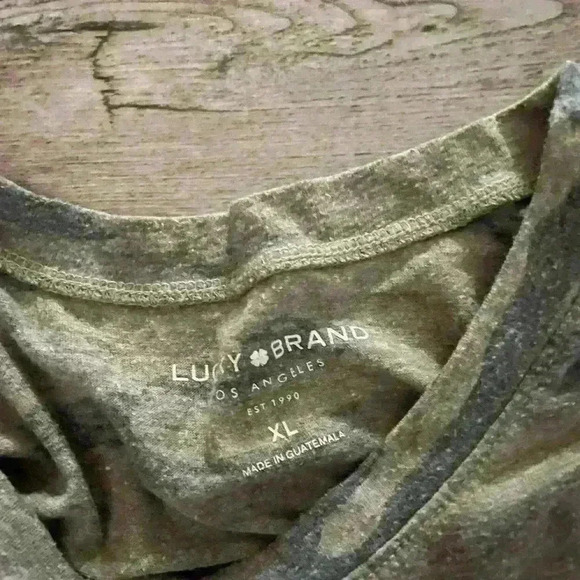 Lucky Brand Super Soft Tee Camo' Graphic Print T-Shirt - Picture 4 of 4